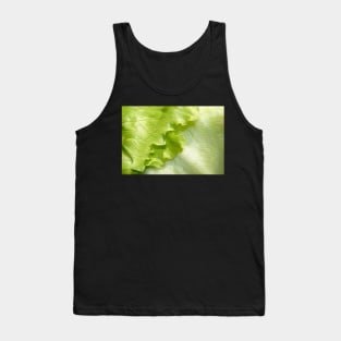 Lettuce leaf oil painting effect Tank Top